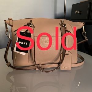 ‼️SOLD NOT FOR SALE‼️ DKNY Leather Handbag